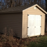 LP lap siding to match house